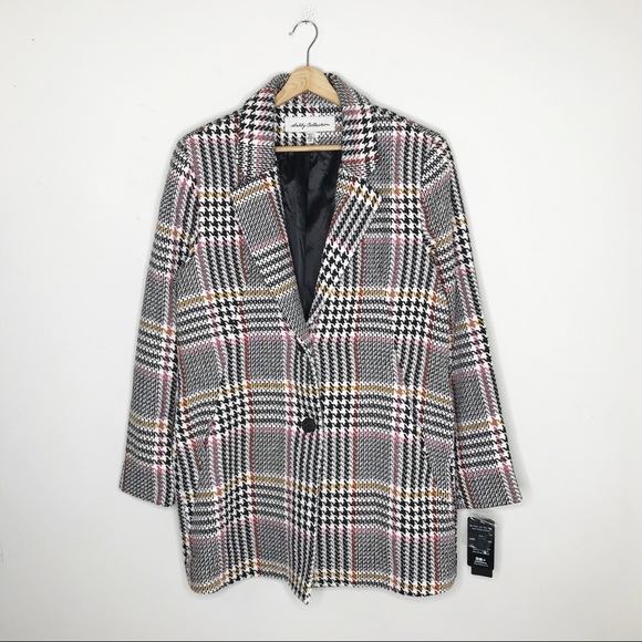 NWT Sebby Collection Glen Paid Two Button Coat - Picture 4 of 11